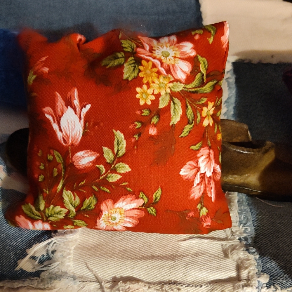 Buy It Now Floral Accent Purse Pillow Colors Vary 14" By 16"